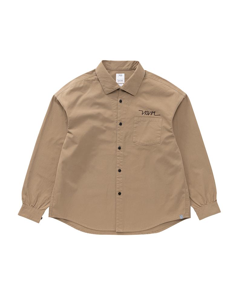 visvim PALMER SHIRT L/S LT.BROWN ③ 24ss PALMER SHIRT L/S PEERLESS | Visvim Official North American